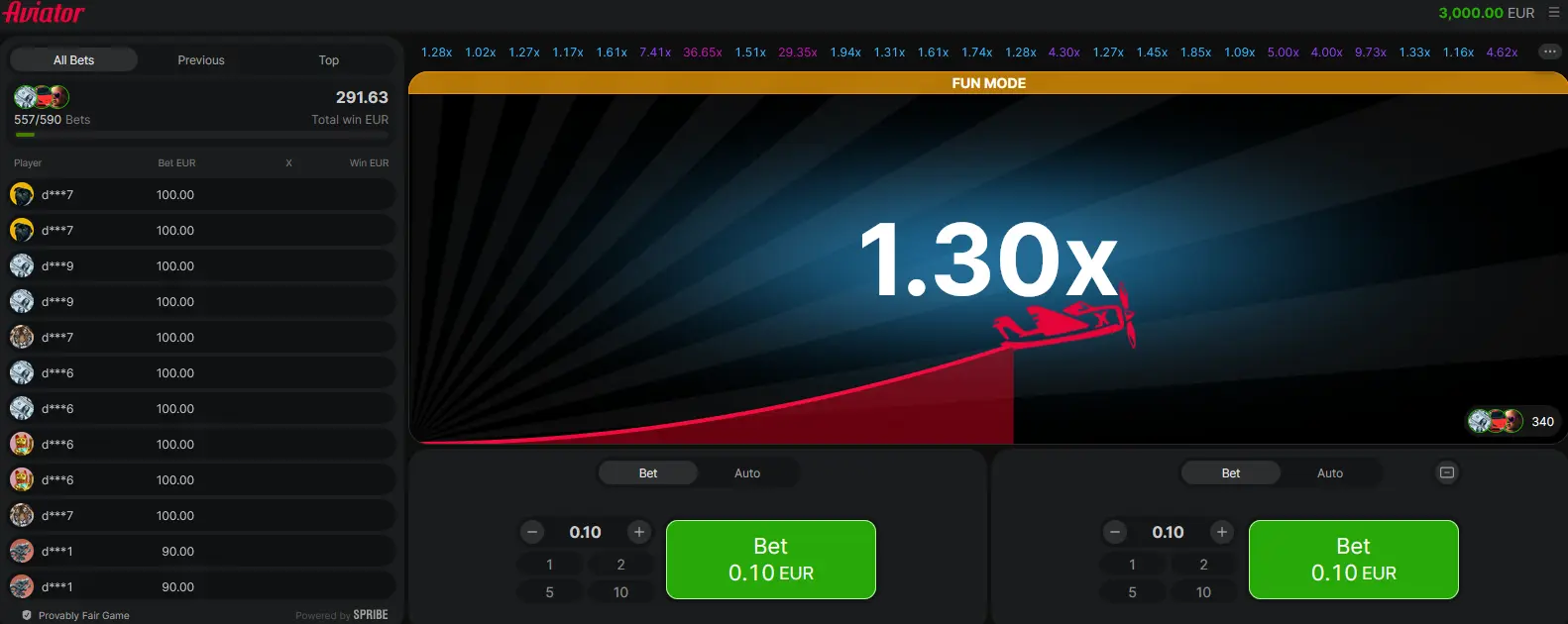 Tecnología Provably Fair en Aviator